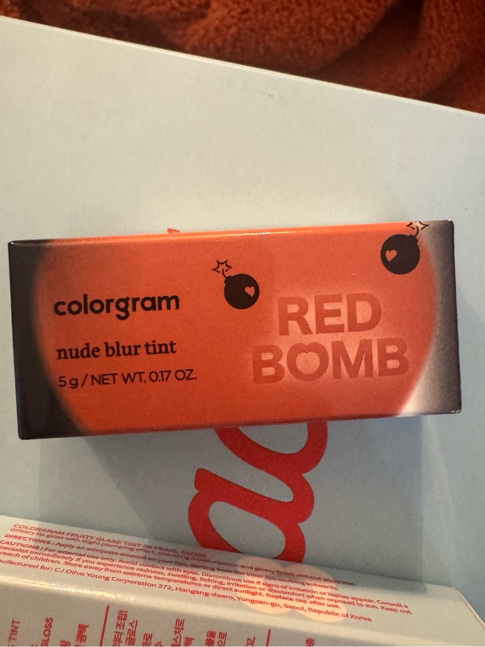 Colorgram Red Bomb Nude Blur Tint - Deep Chocolate